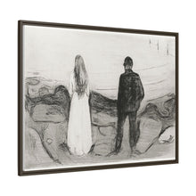 Two Human Beings. The Lonely Ones (1894) by Edvard Munch - NOMADEN ART GALLERY