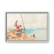 The Conch Divers (1885) by Winslow Homer - NOMADEN ART GALLERY
