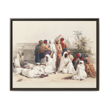 In the slave market at Cairo illustration by David Roberts (1796–1864)