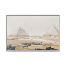 Pyramids of Geezeh (Giza) illustration by David Roberts (1796–1864) - NOMADEN ART GALLERY