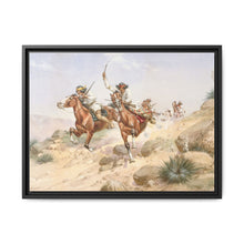 Apache Indians on Horseback by Herman Wendelborg Hansen - NOMADEN ART GALLERY