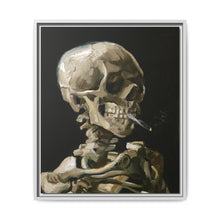 Vincent van Gogh's (1886) Head of a skeleton with a burning cigarette. - NOMADEN ART GALLERY