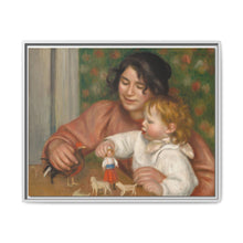 Pierre-Auguste Renoir's Child with Toys , Gabrielle and the Artist's Son, Jean (1895-1896) - NOMADEN ART GALLERY