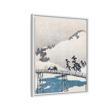 Snowy landscape with Mount Fuji (1900–1910) by Ohara Koson