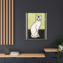 Sitting cat (1917) by Julie de Graag
