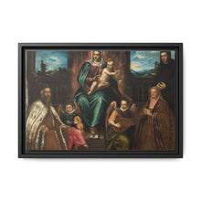 Doge Alvise Mocenigo and Family before the Madonna and Child (c. 1575) by Jacopo Tintoretto - NOMADEN ART GALLERY