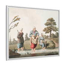 Illustration of leech finders from The Costume of Yorkshire (1814) by George Walker