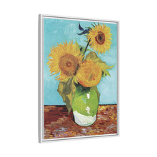 Vincent van Gogh's Vase with Three Sunflowers (1888) - NOMADEN ART GALLERY