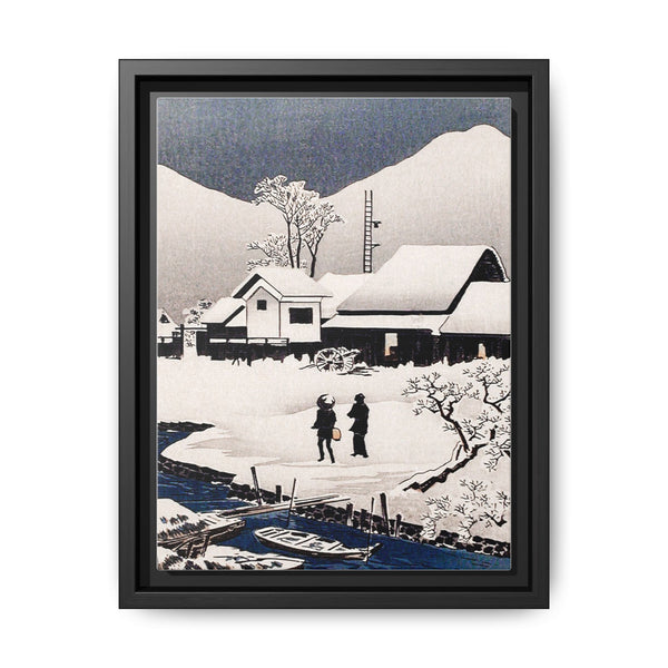 Snow at Nipponmatsu (ca.1926–1927) print in high resolution by Hiroaki Takahashi - NOMADEN ART GALLERY