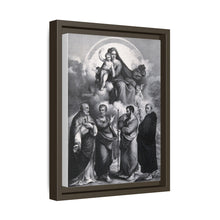 The Virgin and Child with Saint Geminianus of Modena, Saint Peter, Saint Paul and Saint Antony of Padua. Lithograph by F. Hanfstaengl after B. Ramenghi, il Bagnacavallo.