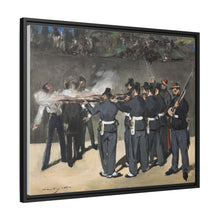 La ejecución del emperador Maximiliano (1867) de Édouard Manet