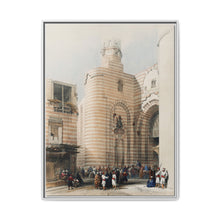 Gate of the Metwaleys (Bab Zuwayla) Cairo illustration by David Roberts (1796–1864) - NOMADEN ART GALLERY