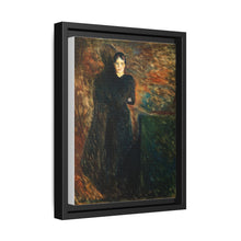 Lady in Black by Edvard Munch - NOMADEN ART GALLERY