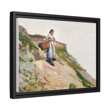 Girl Carrying a Basket (1882) by Winslow Homer