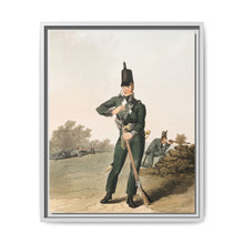 Illustration of North York militia from The Costume of Yorkshire (1814) by George Walker - NOMADEN ART GALLERY
