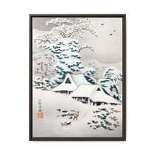 Sawatari in Snow (1936) print in high resolution by Hiroaki Takahashi - NOMADEN ART GALLERY