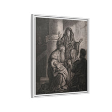 Simeon recognises the infant Jesus as saviour. Etching by C.W. Weisbrod after Rembrandt, 1627-8.