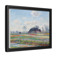 Claude Monet's Tulip Fields at Sassenheim (1886). Original from the Sterling and Francine Clark Art Institute. - NOMADEN ART GALLERY