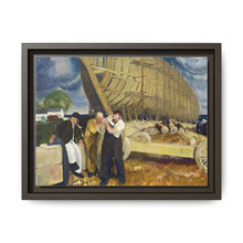 Builders of Ships (1916) by George Wesley Bellows - NOMADEN ART GALLERY