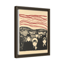 Edvard Munch's Anxiety (Angst) (1896) - NOMADEN ART GALLERY