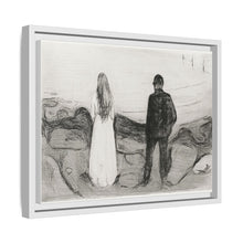 Two Human Beings. The Lonely Ones (1894) by Edvard Munch - NOMADEN ART GALLERY