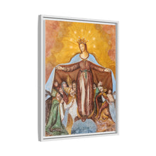 Fresco of Virgin-of-Mercy on the northern wall of the subsidiary church Saint Anna in Saager