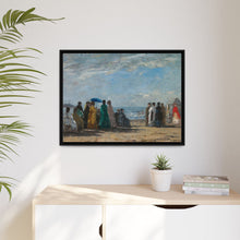 Claude Monet's The Beach at Trouville - NOMADEN ART GALLERY