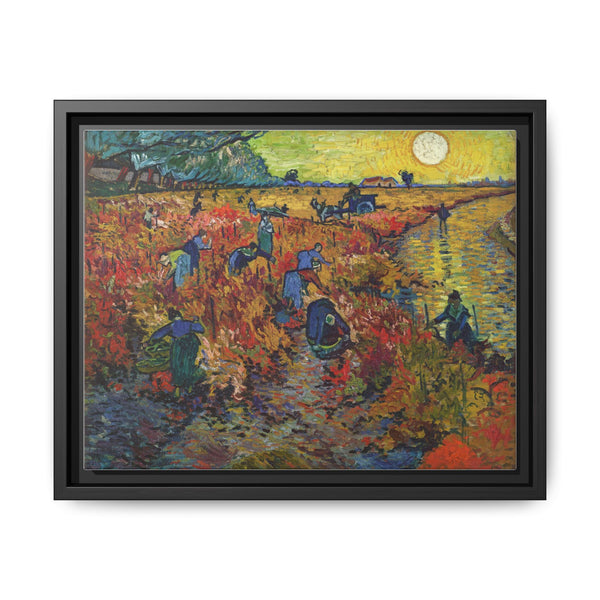 Vincent van Gogh's The Red Vineyard (1888) - NOMADEN ART GALLERY