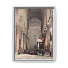 Interior of the mosque of the Metwalys (Metwalis) illustration by David Roberts (1796–1864) - NOMADEN ART GALLERY