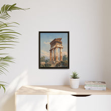 A Temple Ruin in Agrigento (c. 1825) by Carl Wilhelm Götzloff: A Classical Landscape