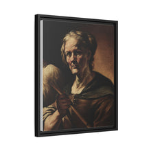 Old Woman with Distaff (ca. 1690 (Baroque)) by Italian