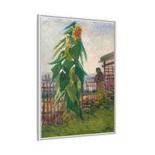 Vincent van Gogh's Allotment with Sunflower (1887) - NOMADEN ART GALLERY