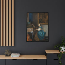 La joven sentada ante un virginal, de Johannes Vermeer (ca. 1670-1672) 
