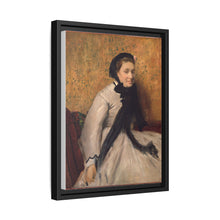 Retrato de una mujer de gris (ca. 1685) de Edgar Degas 