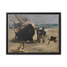 Tarring the Boat (Le Bateau goudronné) by Édouard Manet - NOMADEN ART GALLERY