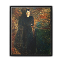 Lady in Black by Edvard Munch - NOMADEN ART GALLERY
