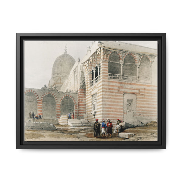 One of the tombs of the caliphs Cairo illustration by David Roberts (1796–1864) - NOMADEN ART GALLERY