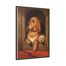 Dignity and Impudence by Sir Edwin Landseer (1877), Landseer’s dog painting of a bloodhound and a terrier - NOMADEN ART GALLERY