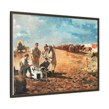 Rainy Day in Camp (1870) by Winslow Homer