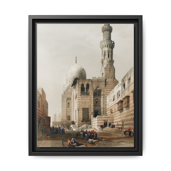 Tombs of the Khalifs (Caliphs) Cairo illustration by David Roberts - NOMADEN ART GALLERY
