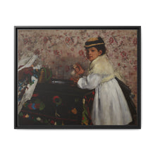 Edgar Degas's Portrait of Mlle Hortense Valpinçon (c. 1871) - NOMADEN ART GALLERY