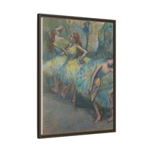 Bailarines de ballet entre bastidores (c. 1890-1900) de Edgar Degas 