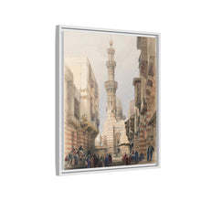 Bullack Cairo illustration by David Roberts (1796–1864) - Canvas Wall Art