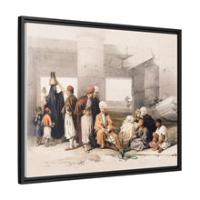 Entrance of the Temple of Amun Thebes illustration by David Roberts (1796–1864)