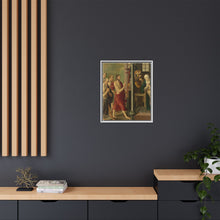 Panel of an Altarpiece with Dispute with the Doctors, on verso is Appearance of Christ to his Mother (c. 1520 - c. 1535) by Master of Alkmaar