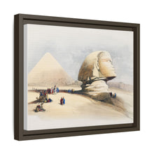 The Great Sphinx Pyramids of Gezeeh illustration bby David Roberts (1796–1864)