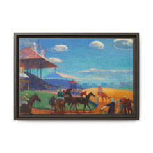 Race Track (1908–1909) vintage painting by William James Glackens - NOMADEN ART GALLERY