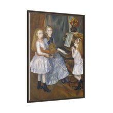 The Daughters of Catulle Mendès, Huguette (1871–1964), Claudine (1876–1937), and Helyonne (1879–1955) (1888) by Pierre-Auguste Renoir