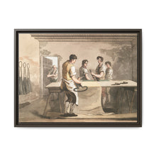 Illustration of the cloth dresser from The Costume of Yorkshire (1814) by George Walker - NOMADEN ART GALLERY