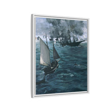 La batalla del Kearsarge y el Alabama de Édouard Manet 